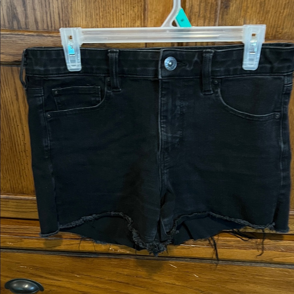 American Eagle Outfitters Black Jean Shorts